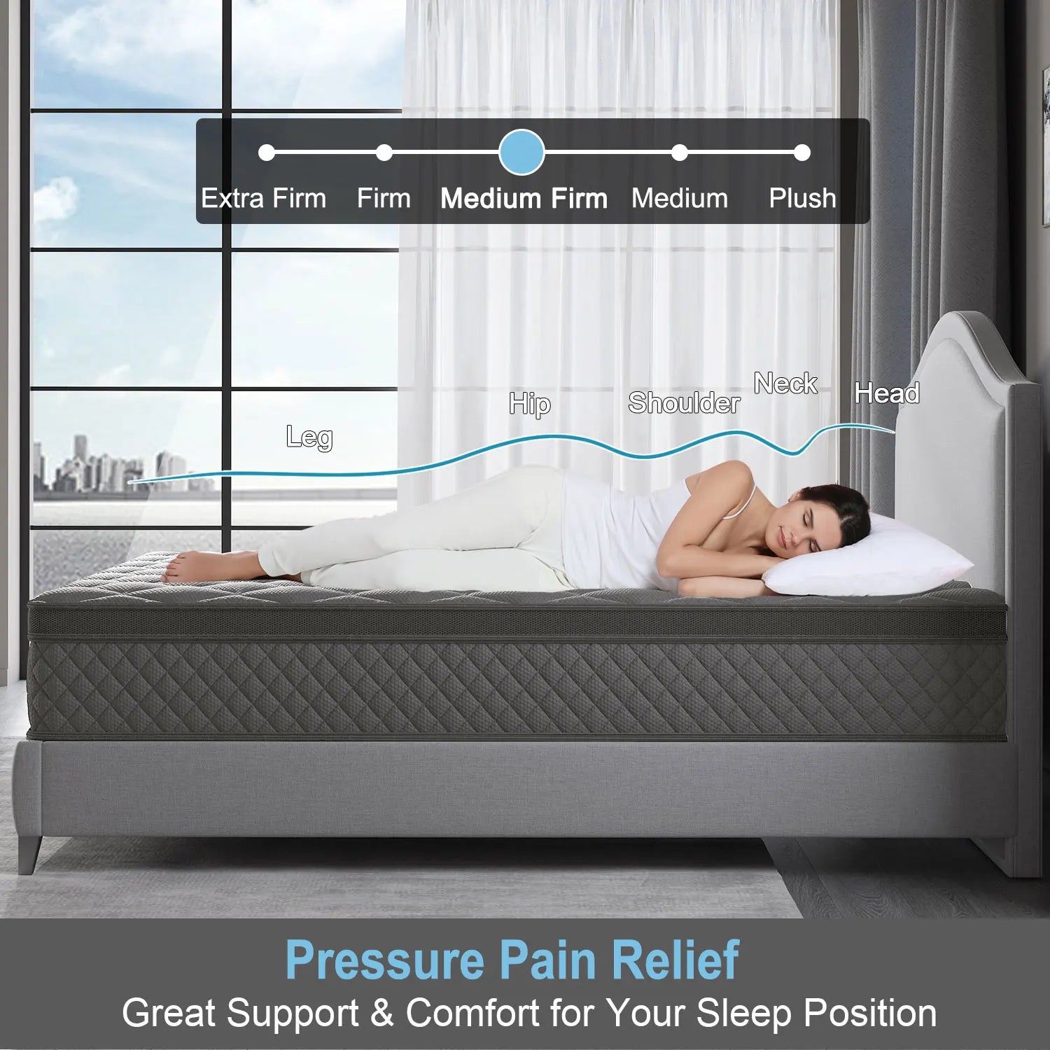 Hybrid Memory Foam Mattress