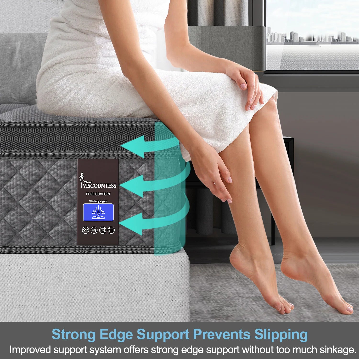 Hybrid Memory Foam Mattress