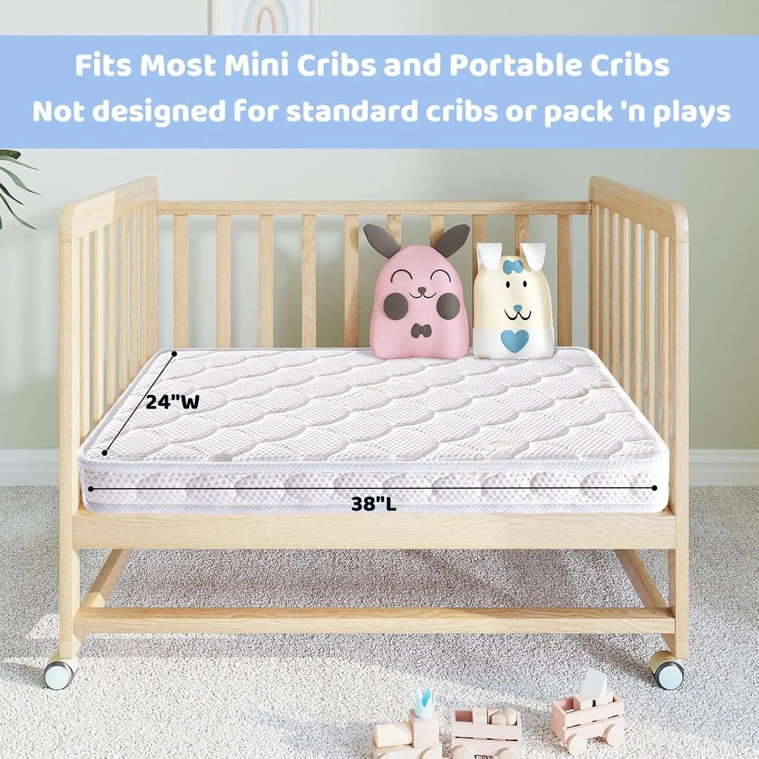 Mini Crib Mattress Firm Foam