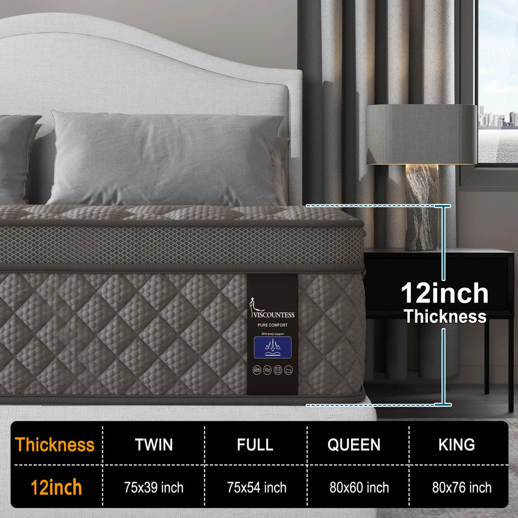 Hybrid Memory Foam Mattress